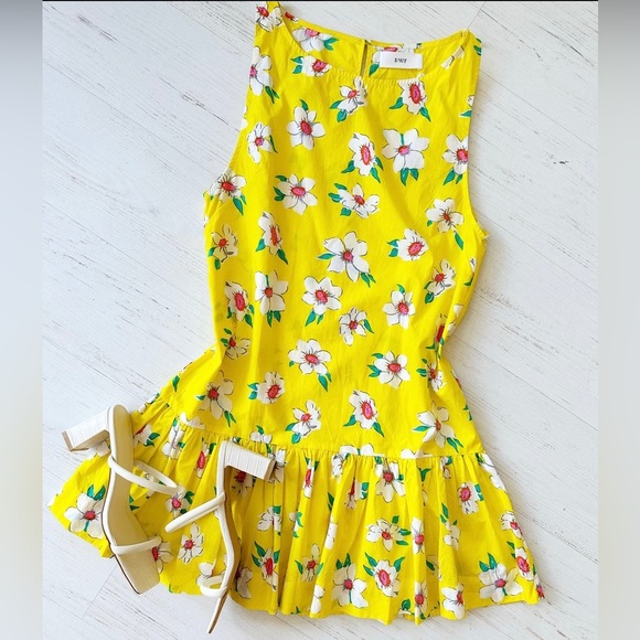 S/W/F Drop Hem Mini dress in campo NWT